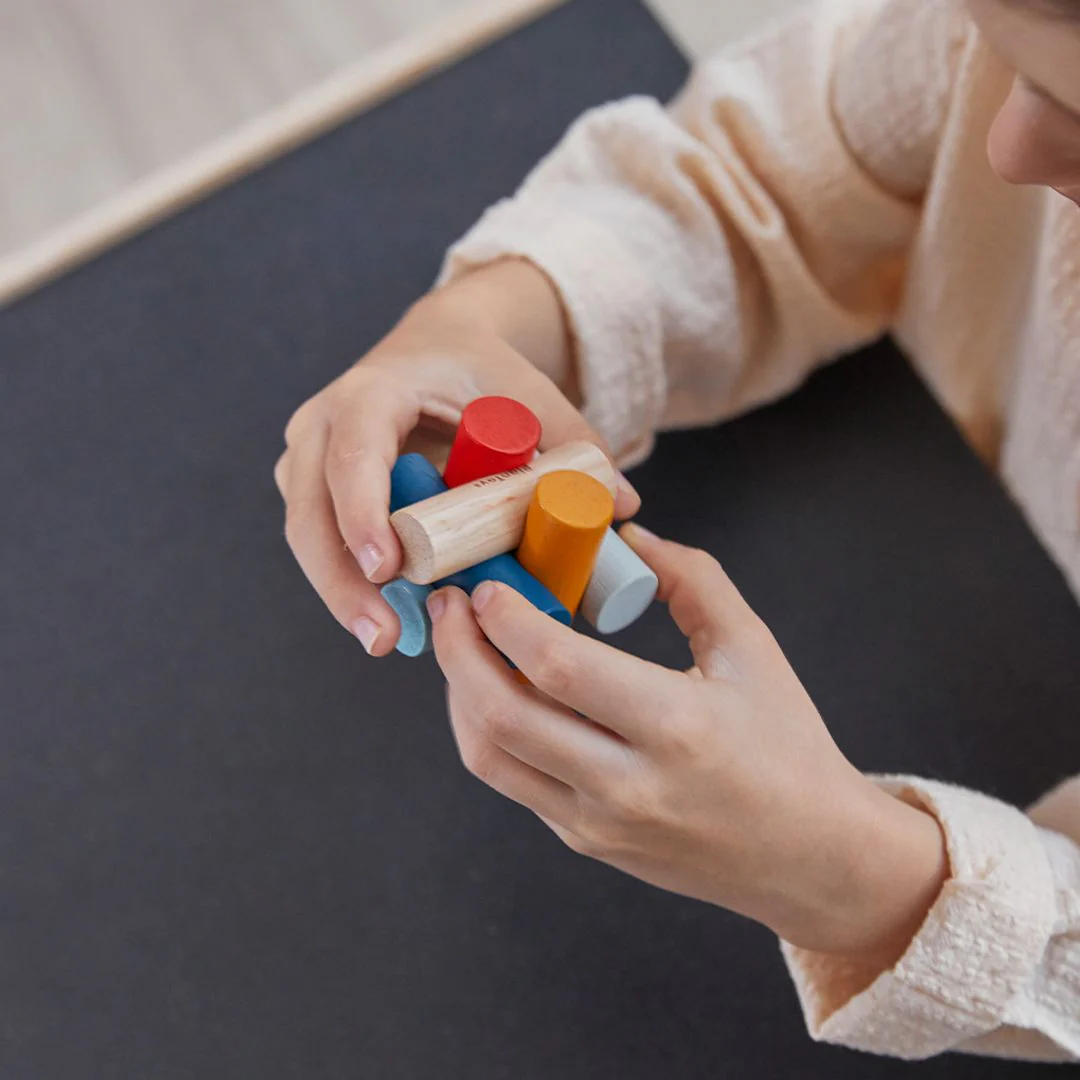 PlanToys Log Puzzle - PlanMini - Image 2