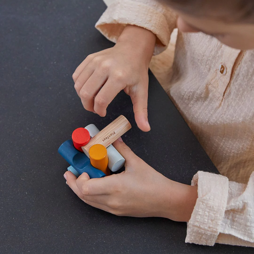 PlanToys Log Puzzle - PlanMini - Image 3