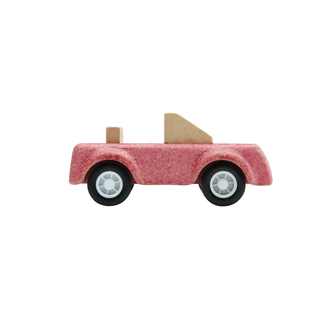 PlanToys Pink Sports Car - Image 6