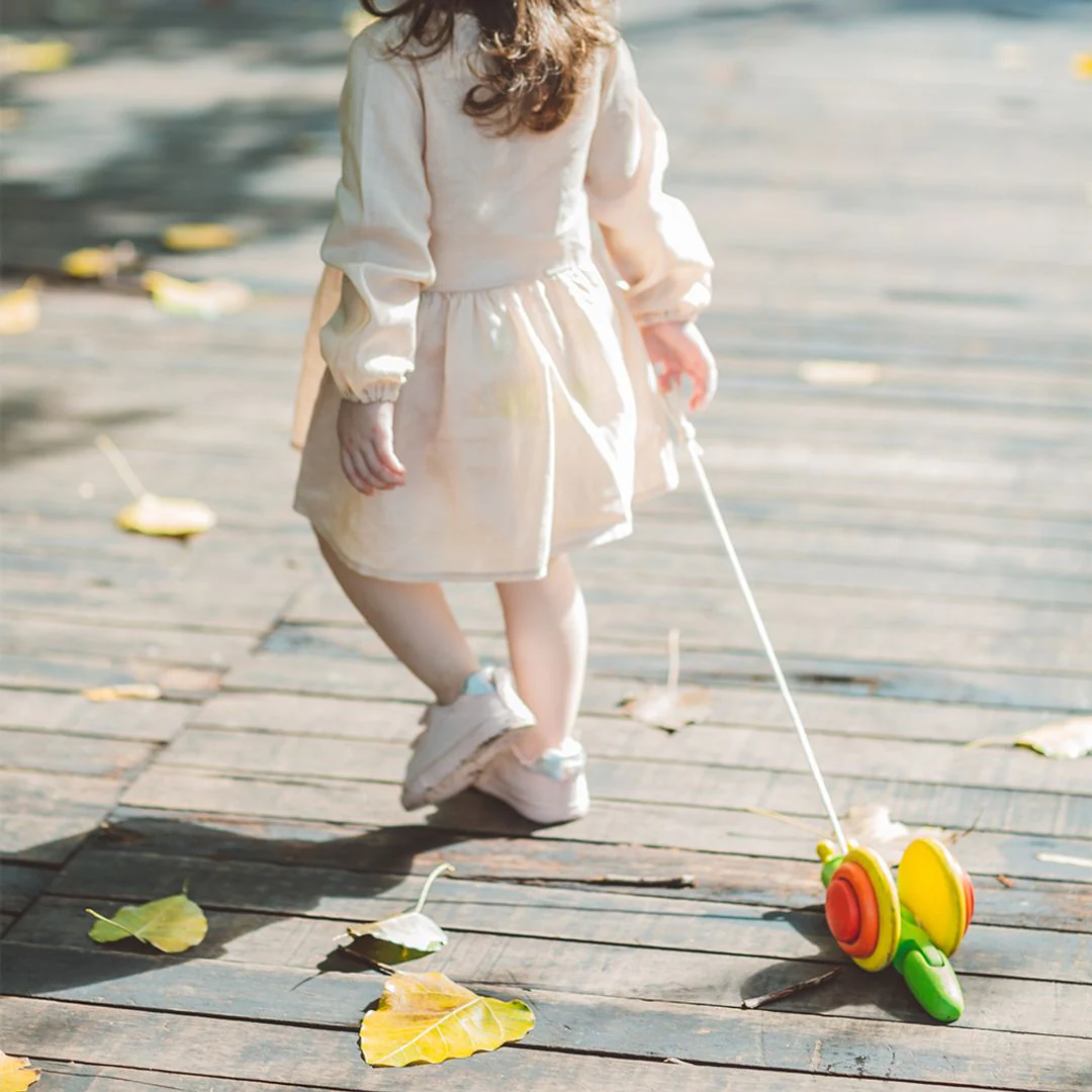 PlanToys Pull Along Snail - Image 5