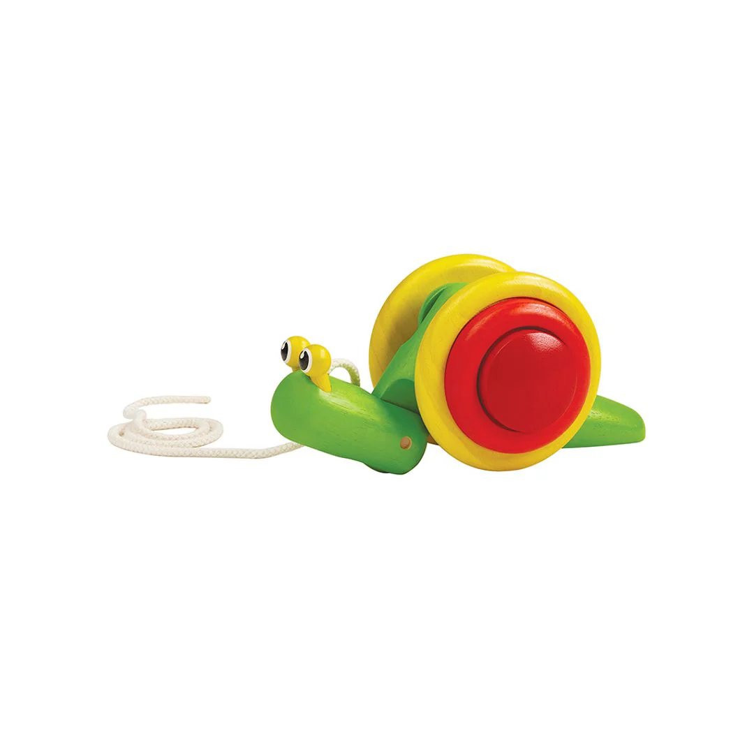 PlanToys Pull Along Snail - Image 6