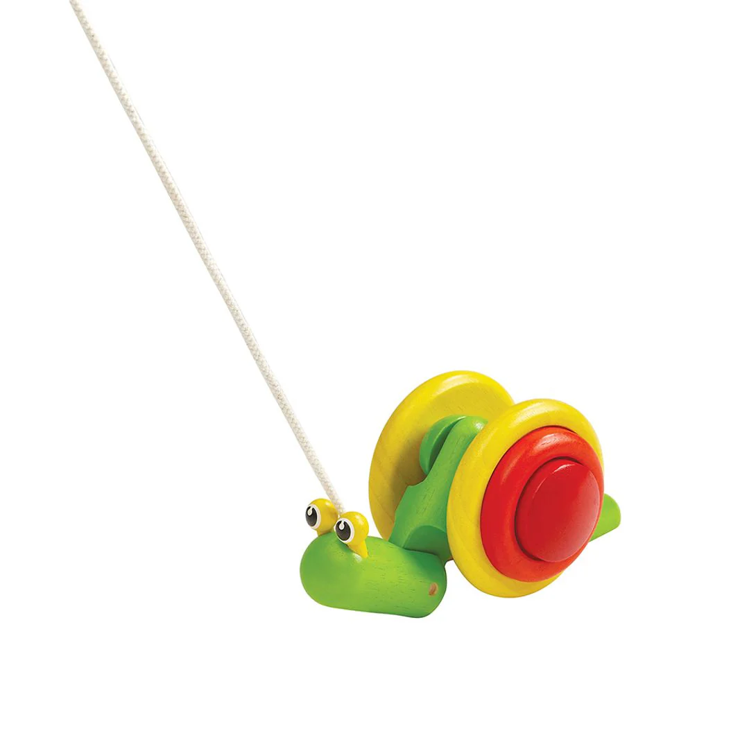 PlanToys Pull Along Snail - Image 7