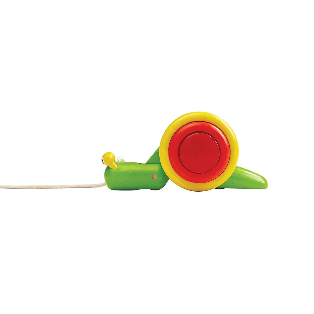 PlanToys Pull Along Snail - Image 8