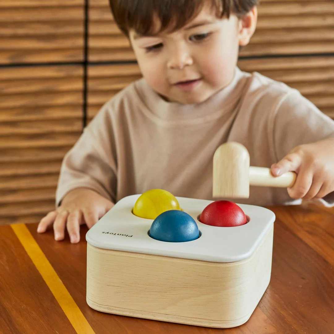 PlanToys Punch & Drop Bin - Image 2