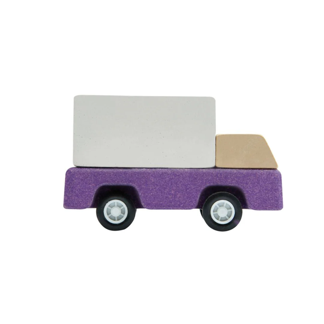 PlanToys Purple Delivery Truck - Image 6
