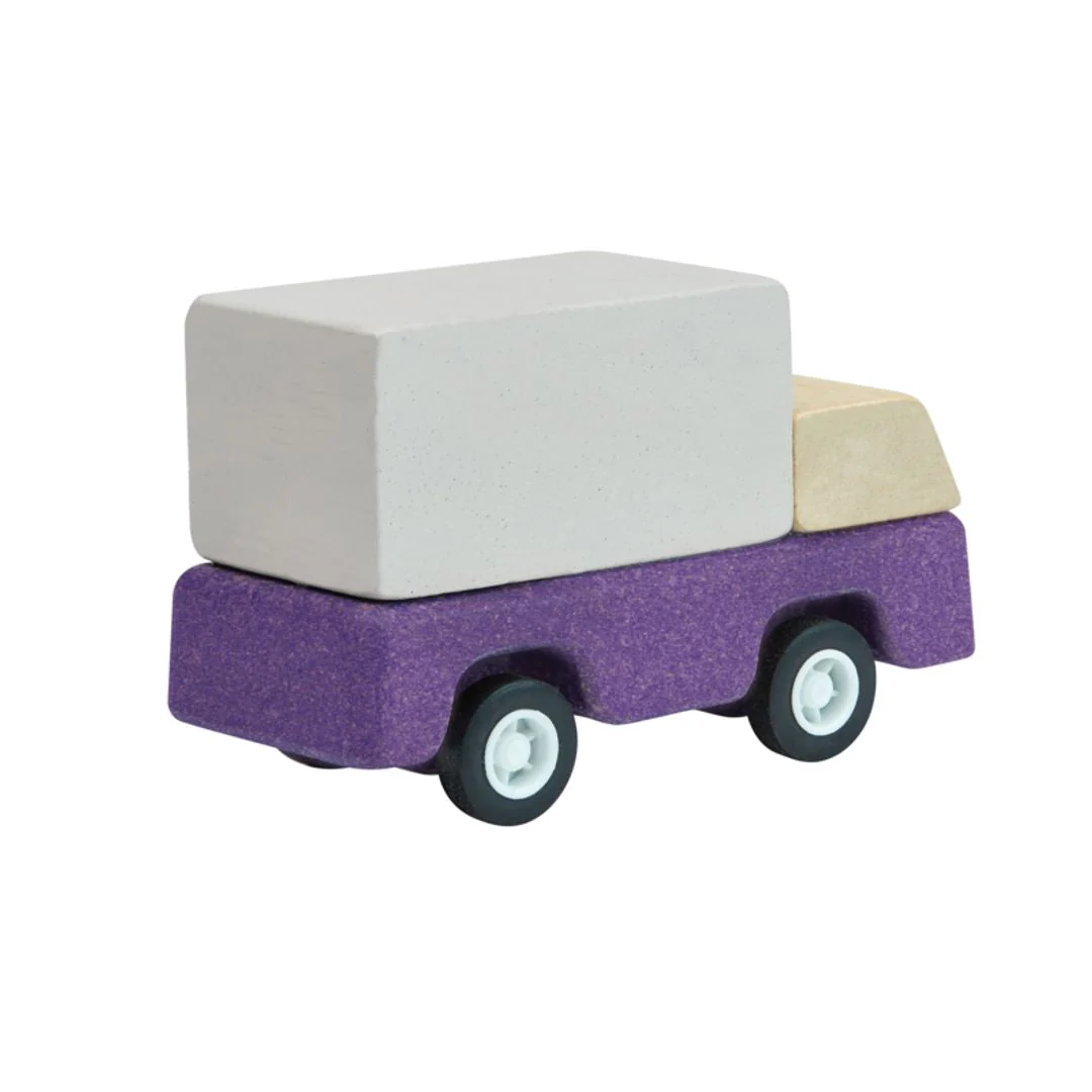 PlanToys Purple Delivery Truck - Image 7