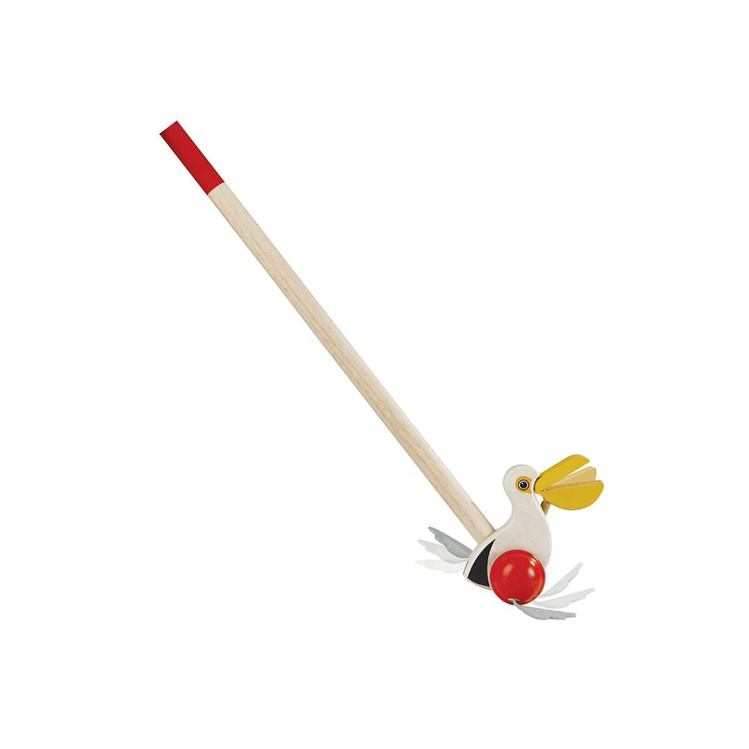 PlanToys Push-Along Pelican - Image 3