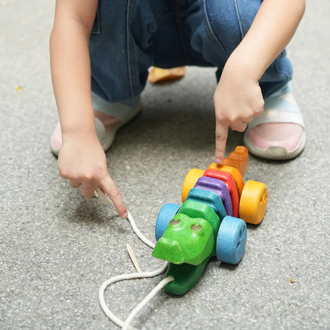 PlanToys Rainbow Alligator - Image 6