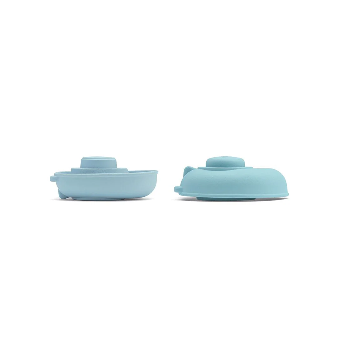 PlanToys Rubber Convertible Boat - Pastel Blue - Image 9