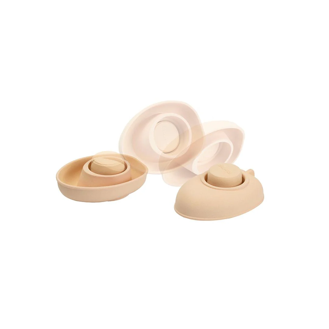 PlanToys Rubber Convertible Boat - Pastel Orange - Image 10