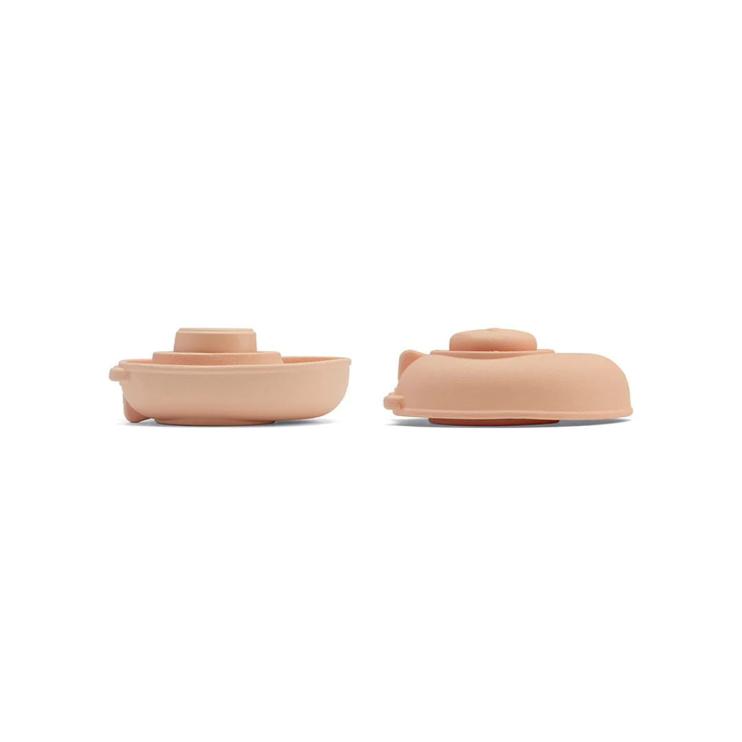 PlanToys Rubber Convertible Boat - Pastel Orange - Image 9