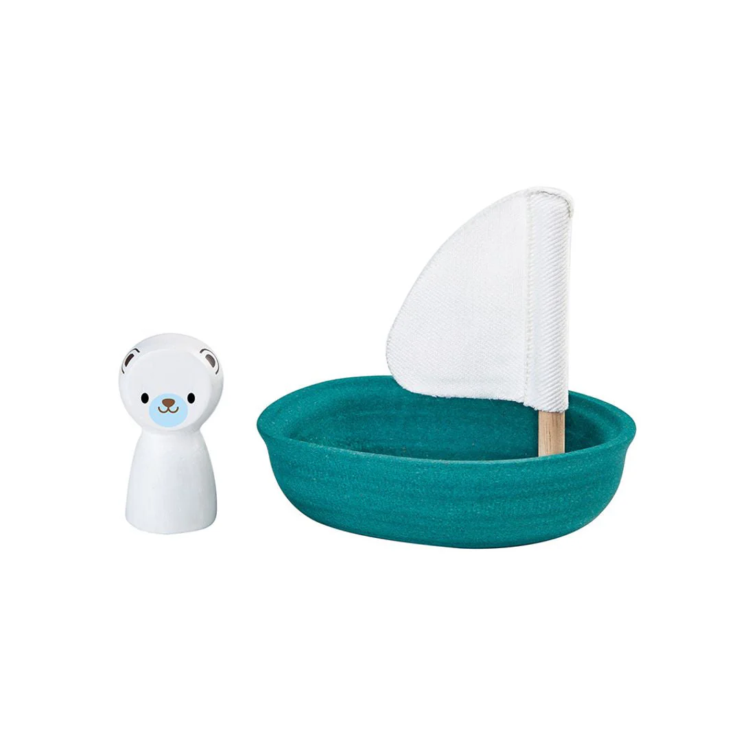 PlanToys Sailing Boat - Polar Bear - Image 7