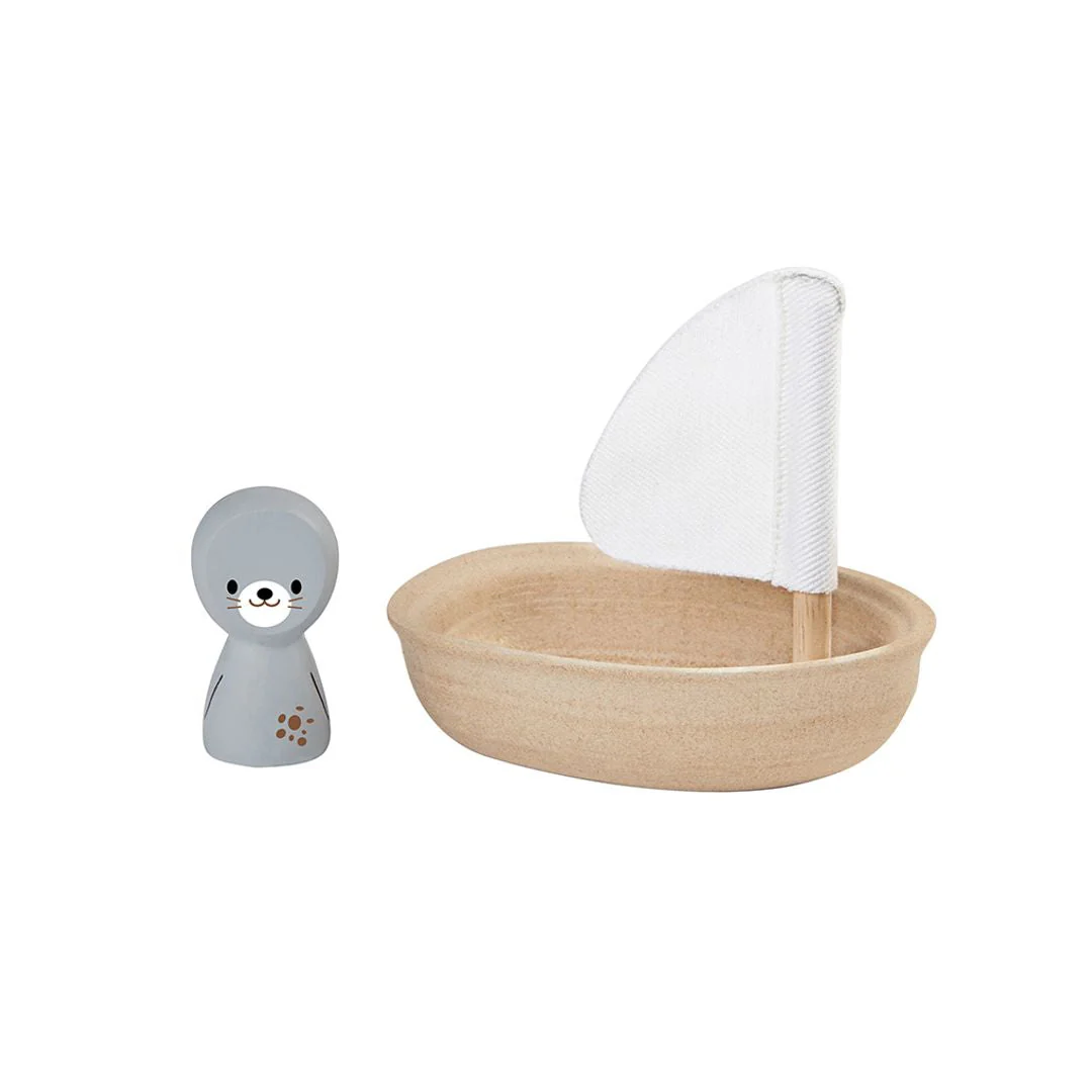 PlanToys Sailing Boat - Seal - Image 5