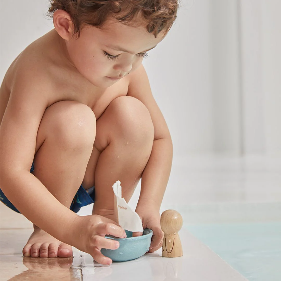 PlanToys Sailing Boat - Walrus - Modern Rustic - Image 5