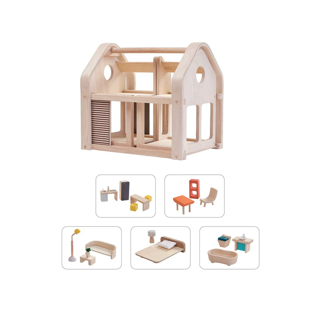 PlanToys Slide N Go Dollhouse - Image 10