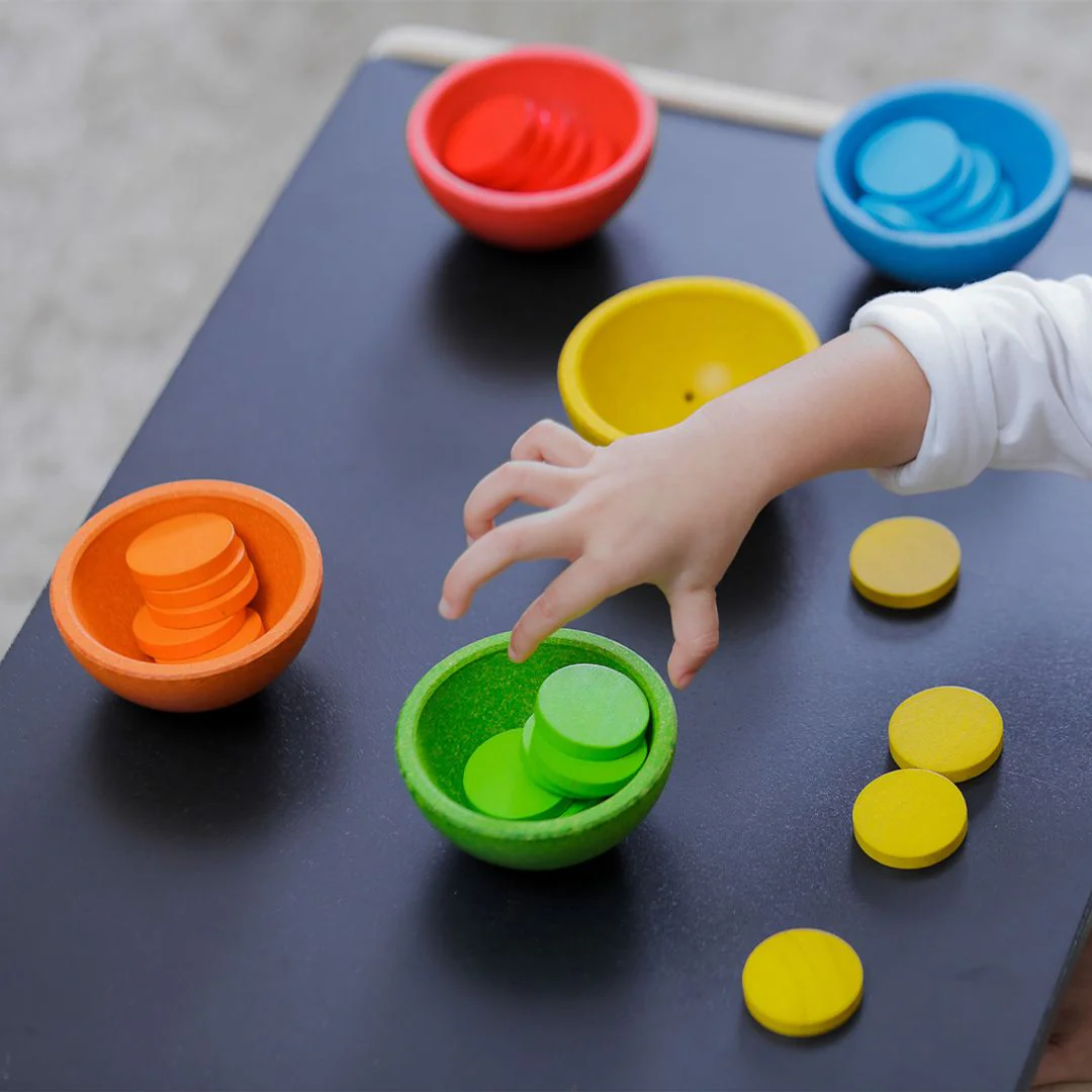 PlanToys Sort & Count Cups - Image 2