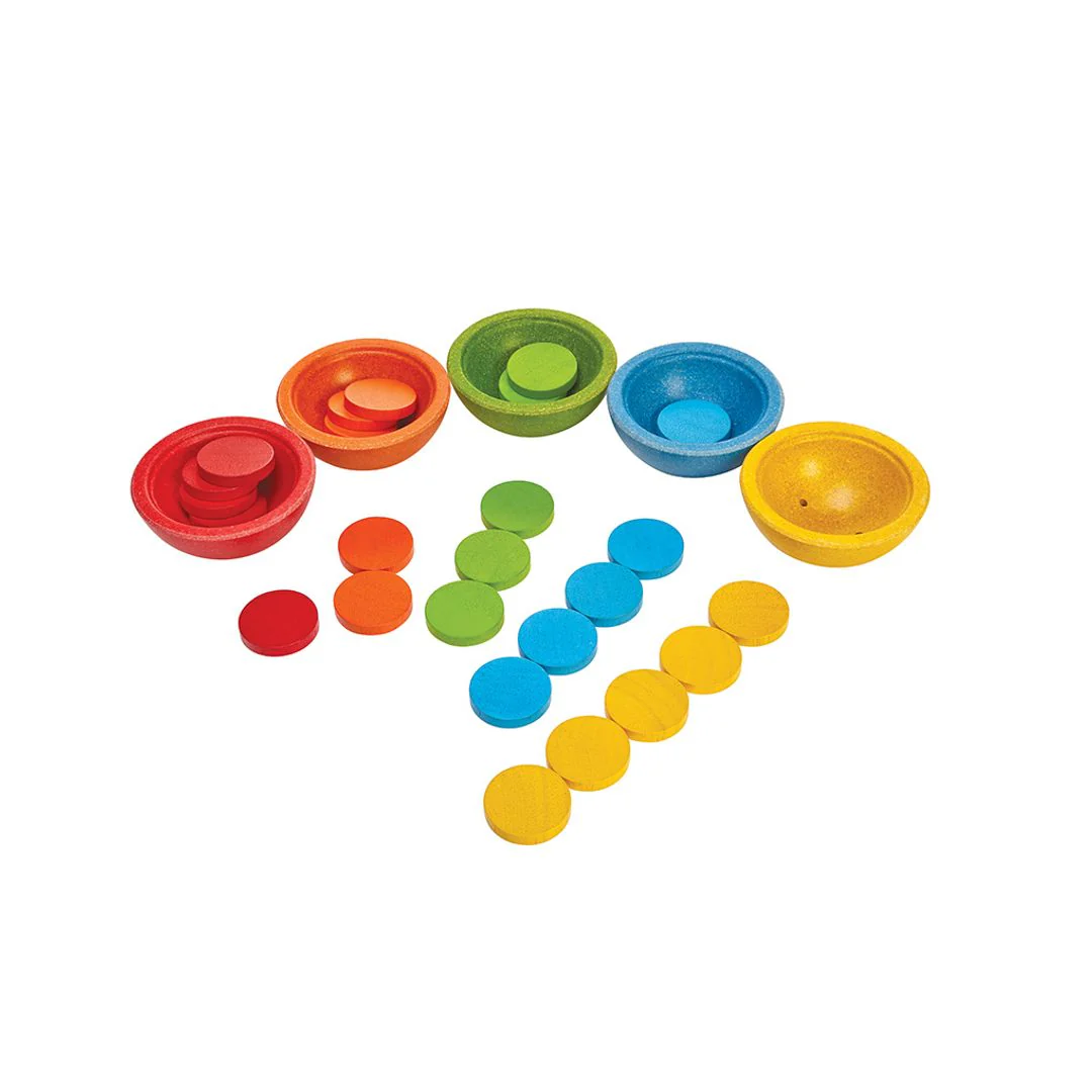 PlanToys Sort & Count Cups - Image 7