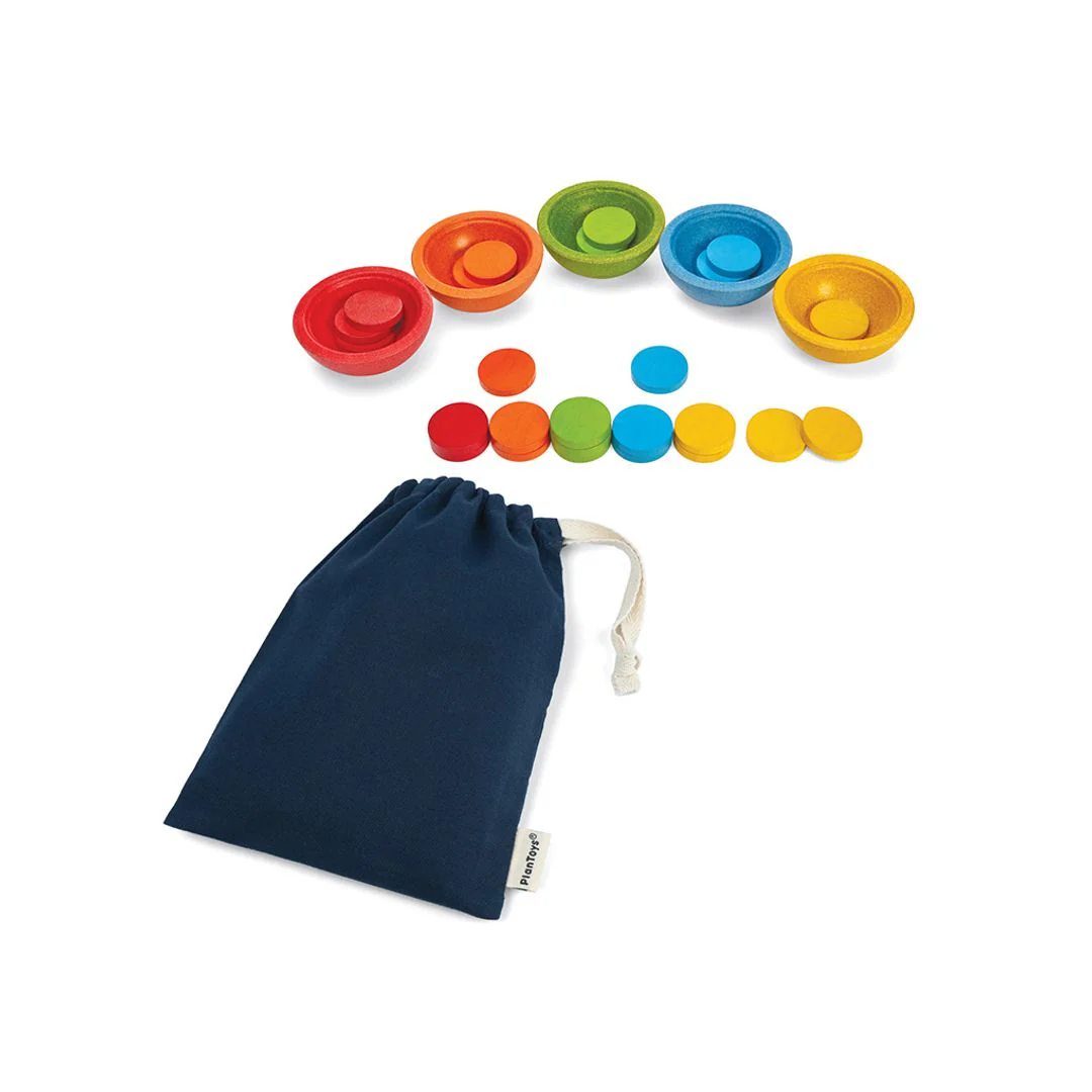 PlanToys Sort & Count Cups - Image 9