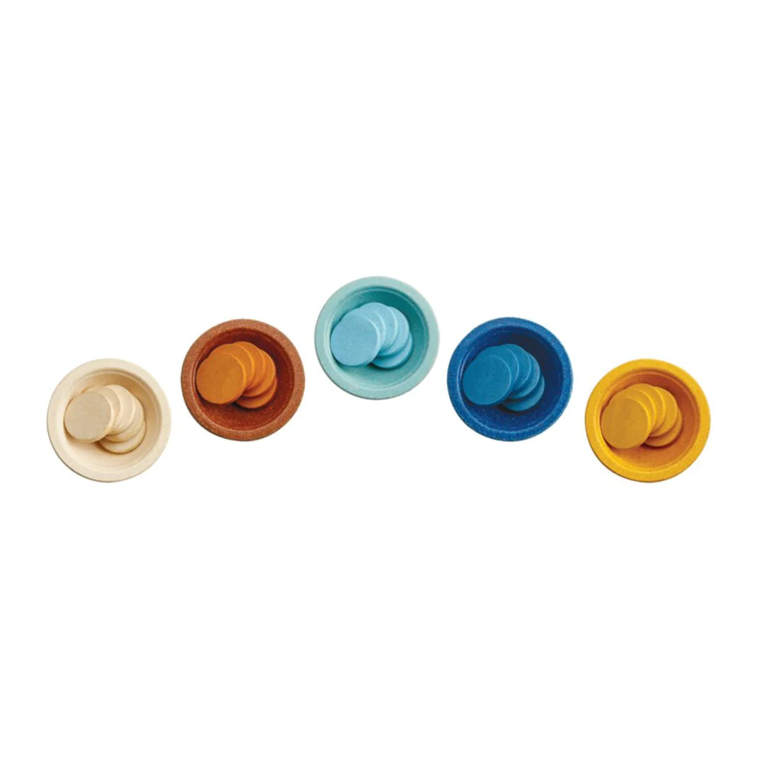 PlanToys Sort & Count Cups - Orchard - Image 10