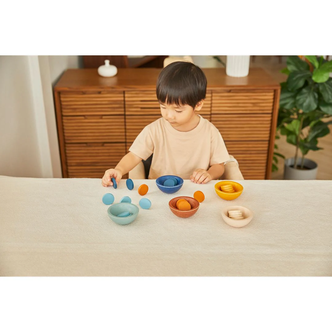 PlanToys Sort & Count Cups - Orchard - Image 5