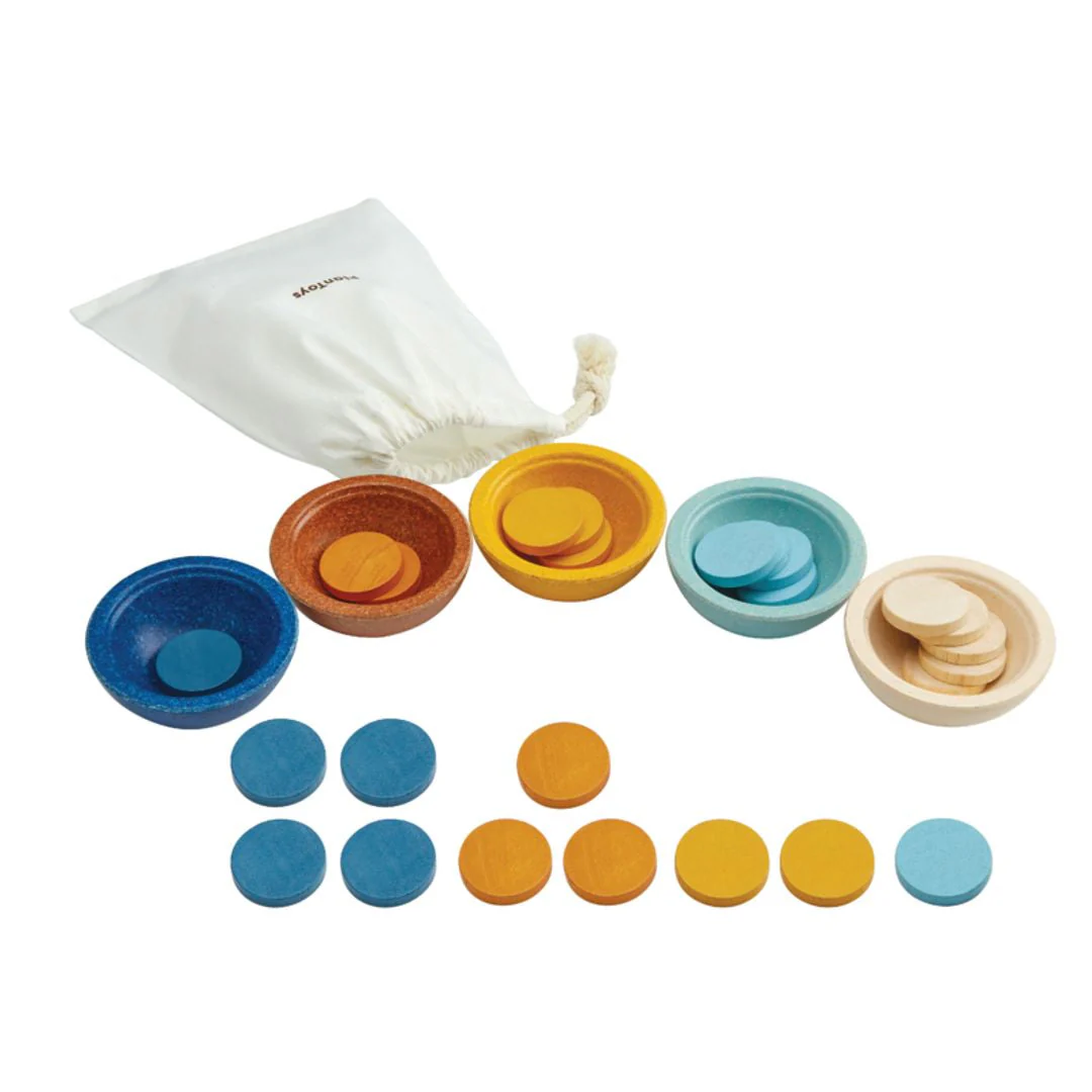 PlanToys Sort & Count Cups - Orchard - Image 8