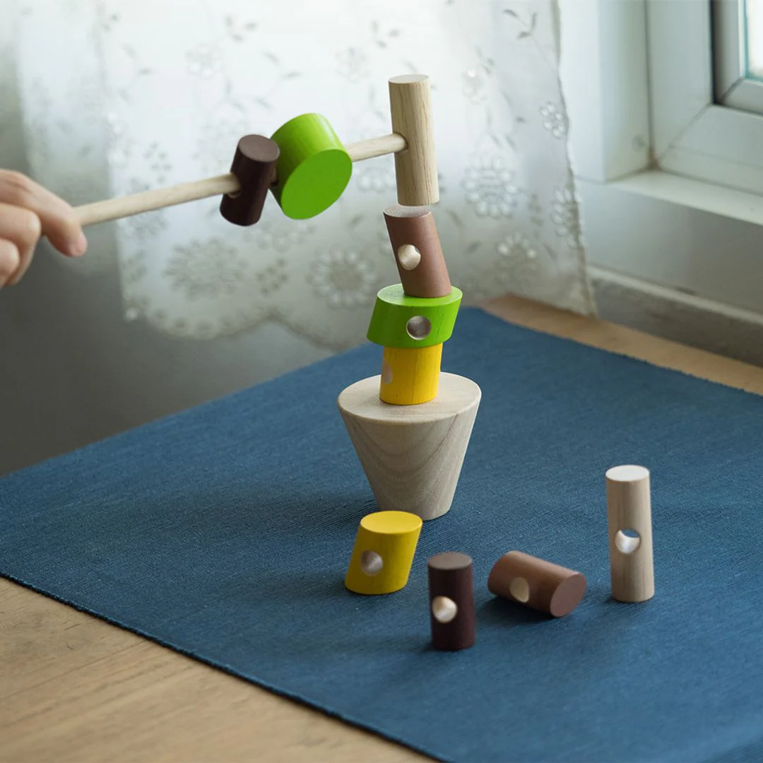 PlanToys Stacking Logs - Image 3