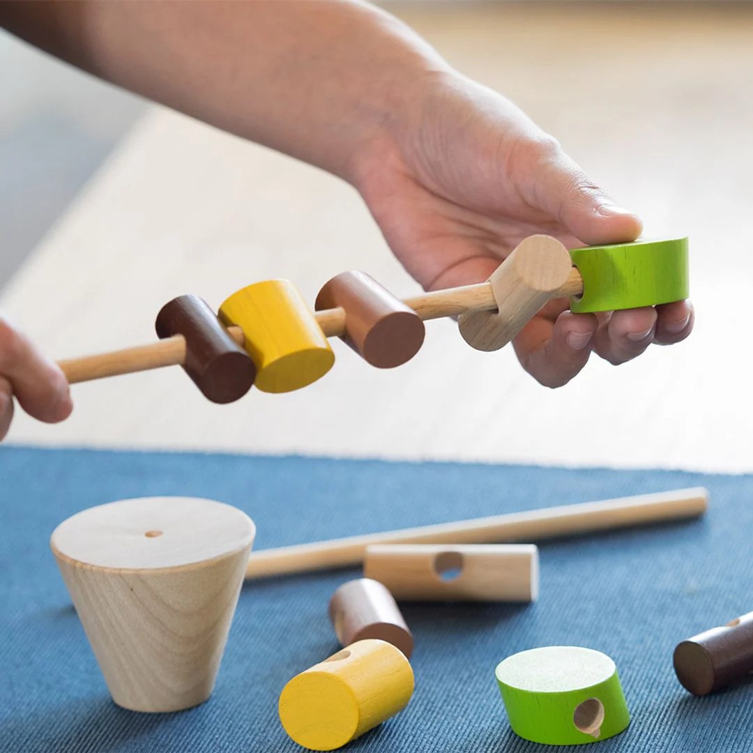 PlanToys Stacking Logs - Image 5