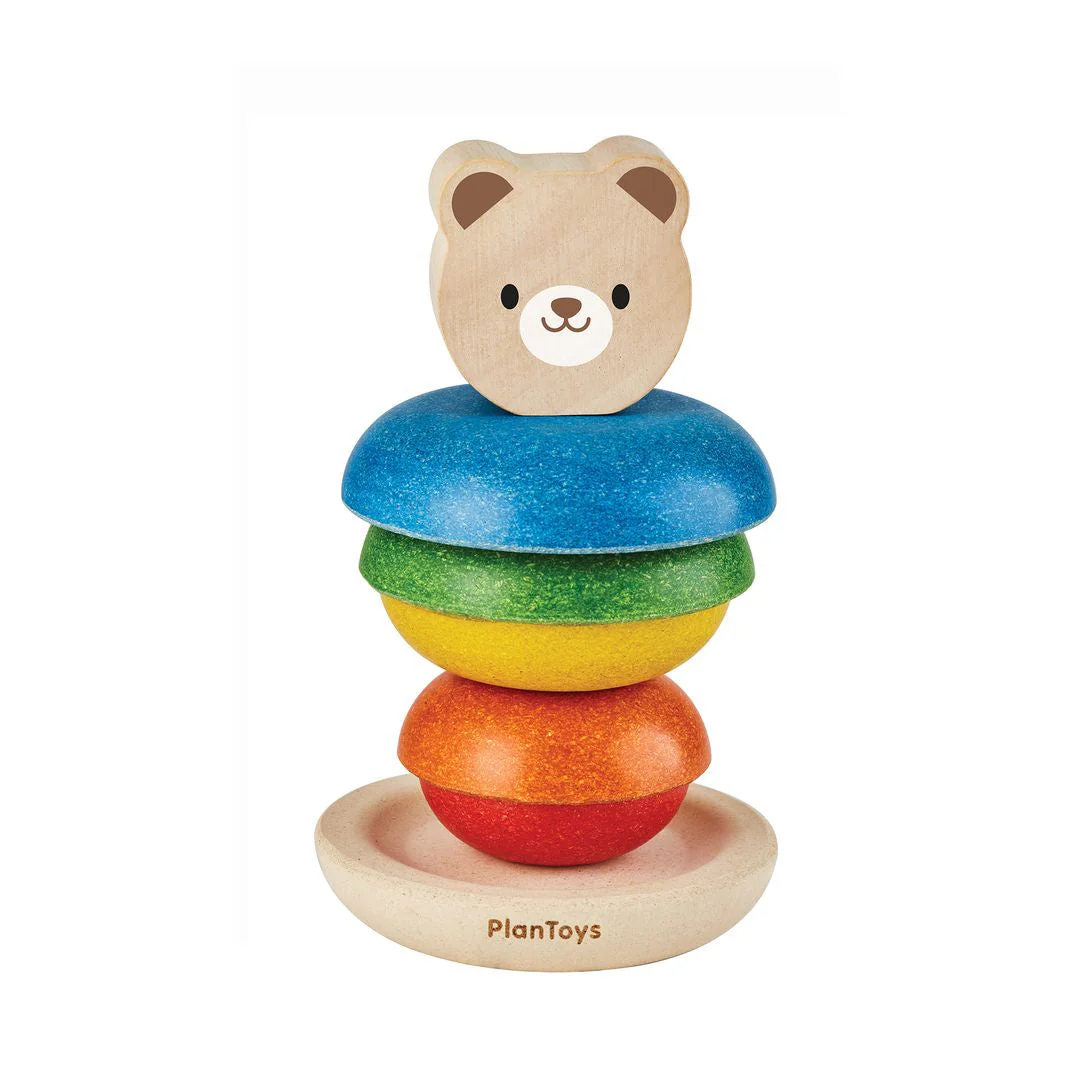 PlanToys Stacking Ring - Bear - Image 10