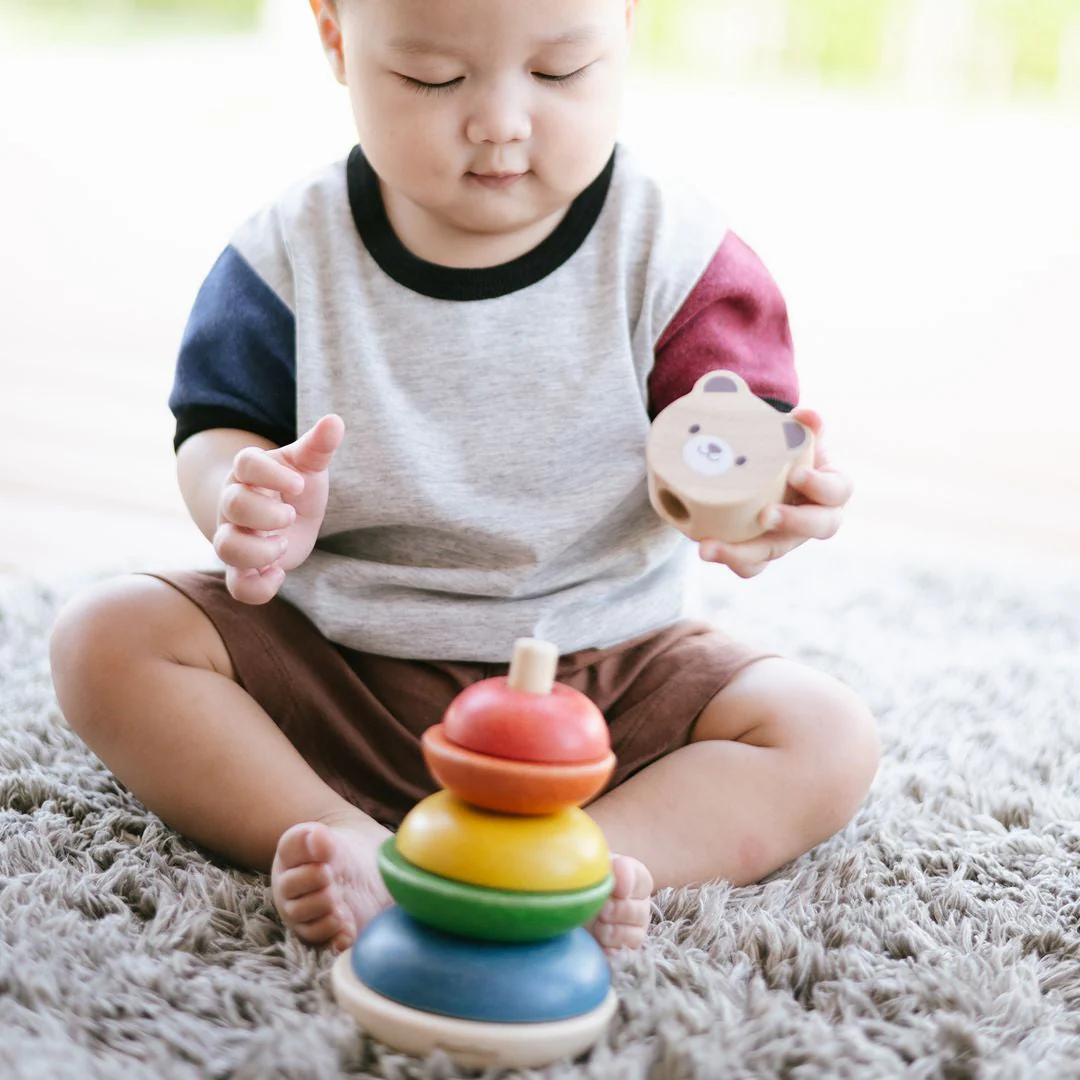 PlanToys Stacking Ring - Bear - Image 2