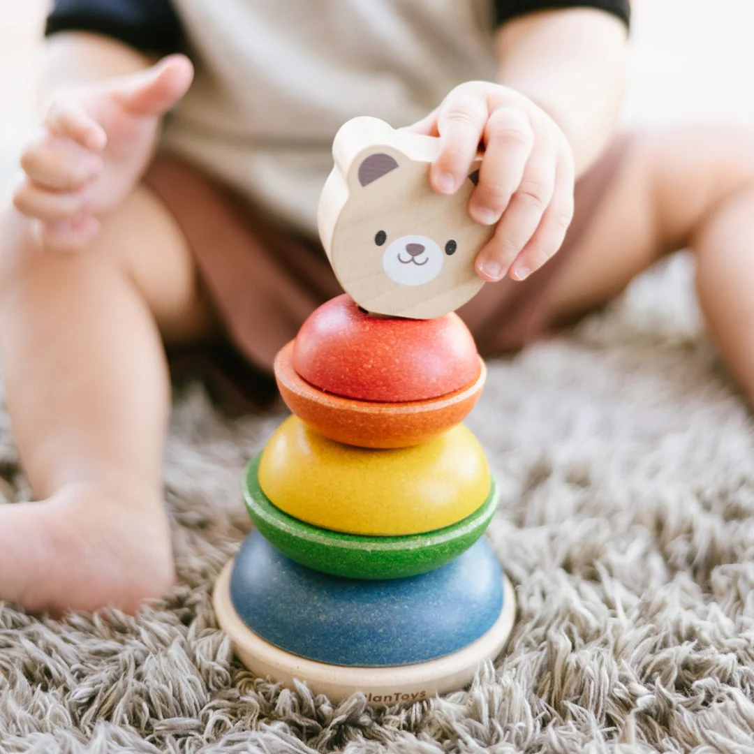 PlanToys Stacking Ring - Bear - Image 3