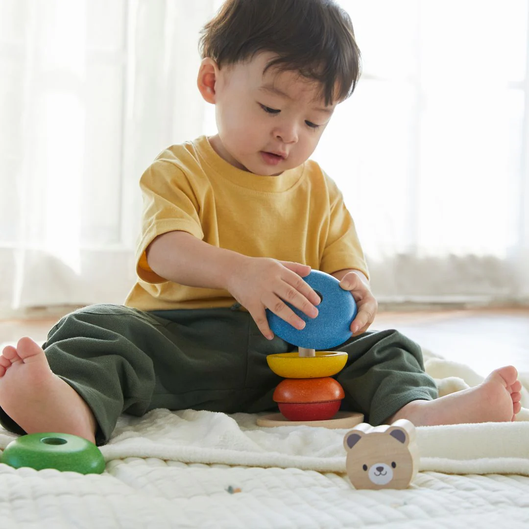 PlanToys Stacking Ring - Bear - Image 5