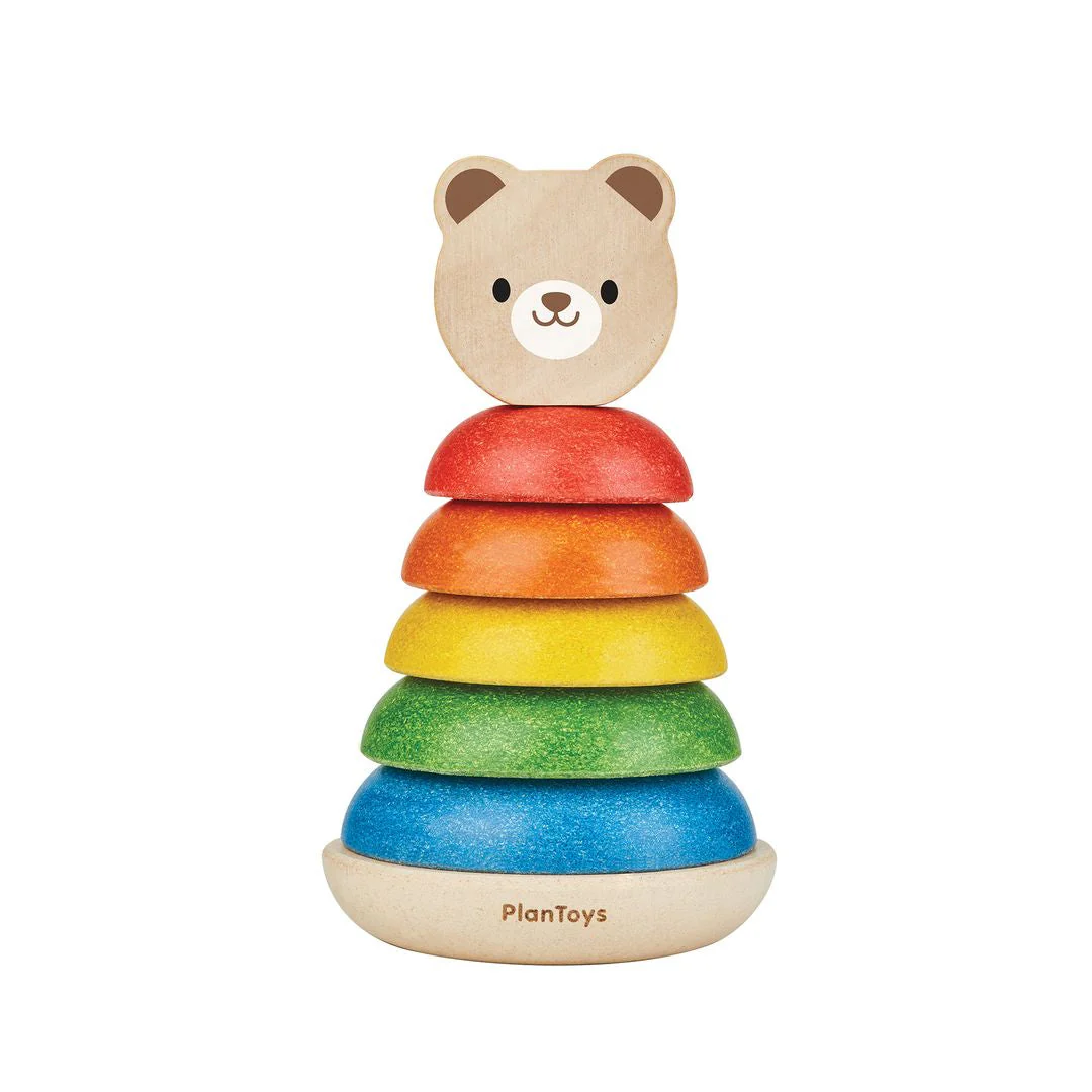 PlanToys Stacking Ring - Bear - Image 9