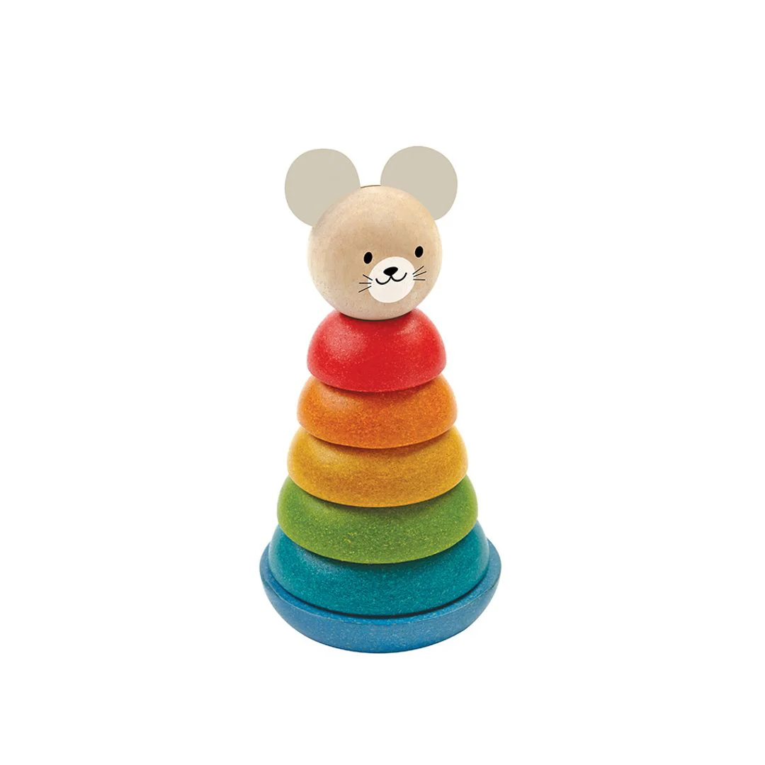 PlanToys Stacking Ring - Mouse - Image 2