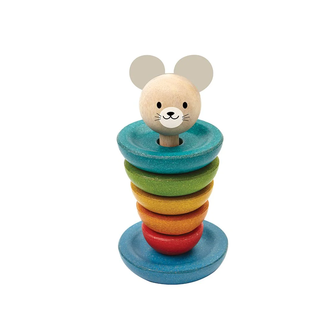 PlanToys Stacking Ring - Mouse - Image 4