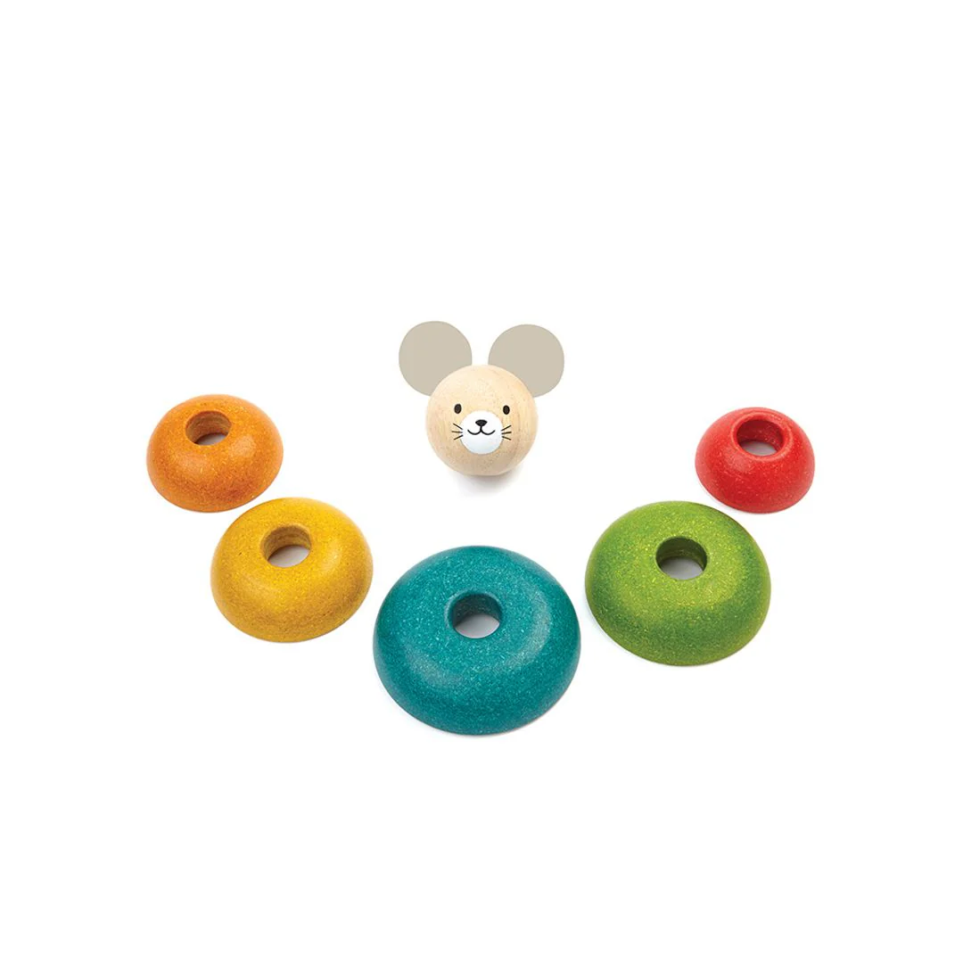 PlanToys Stacking Ring - Mouse - Image 5