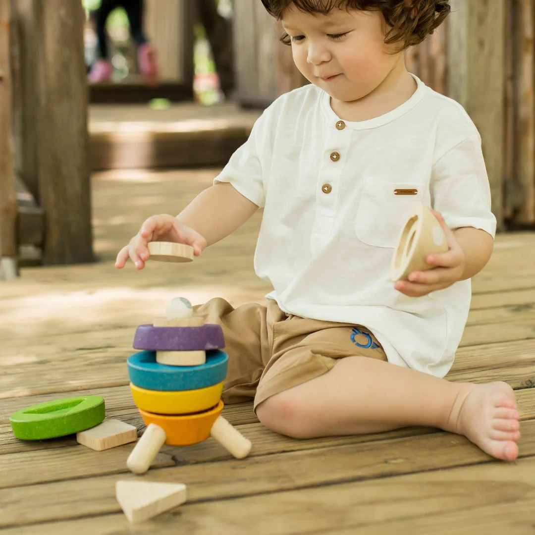 PlanToys Stacking Rocket - Image 2
