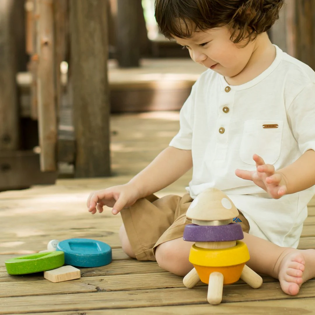 PlanToys Stacking Rocket - Image 3