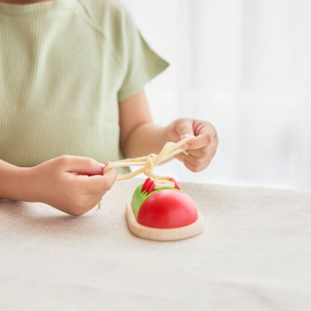 PlanToys Tie-Up Shoe - Image 6