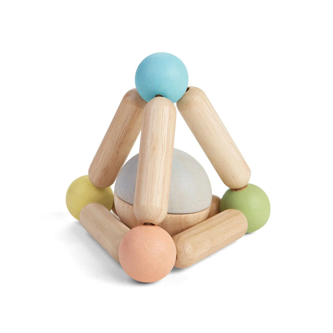 PlanToys Triangle Clutching Toy - Pastel - Image 4