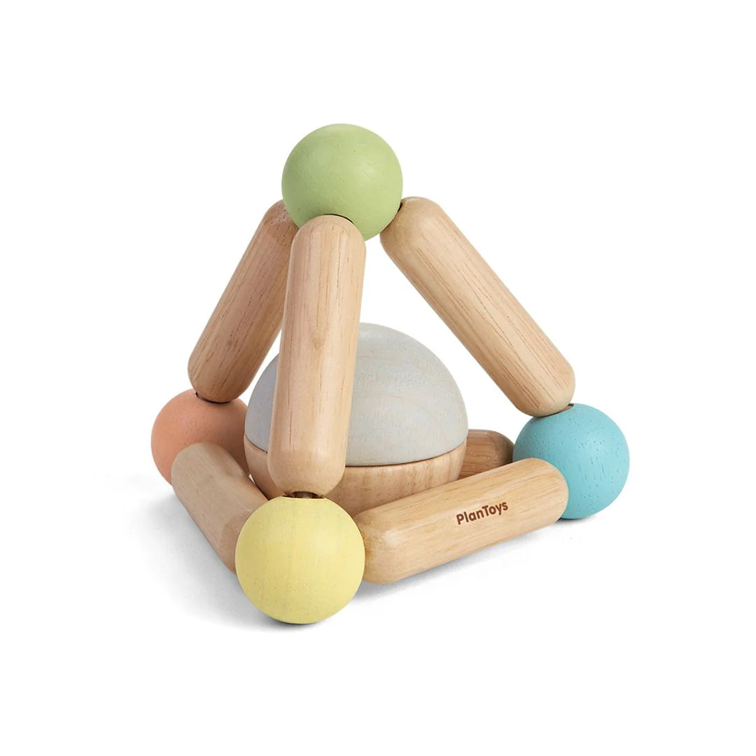 PlanToys Triangle Clutching Toy - Pastel - Image 5