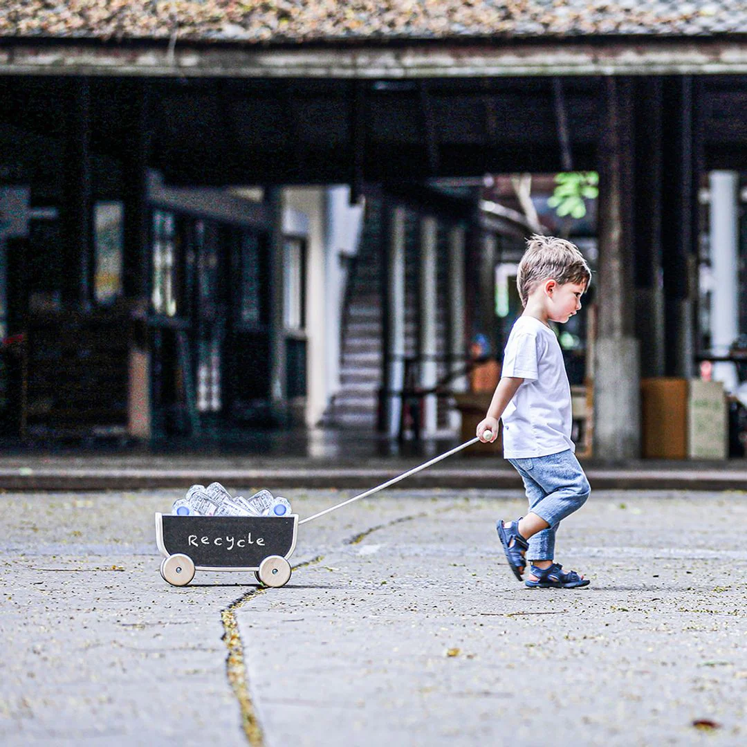 PlanToys Wagon - Black - Image 2