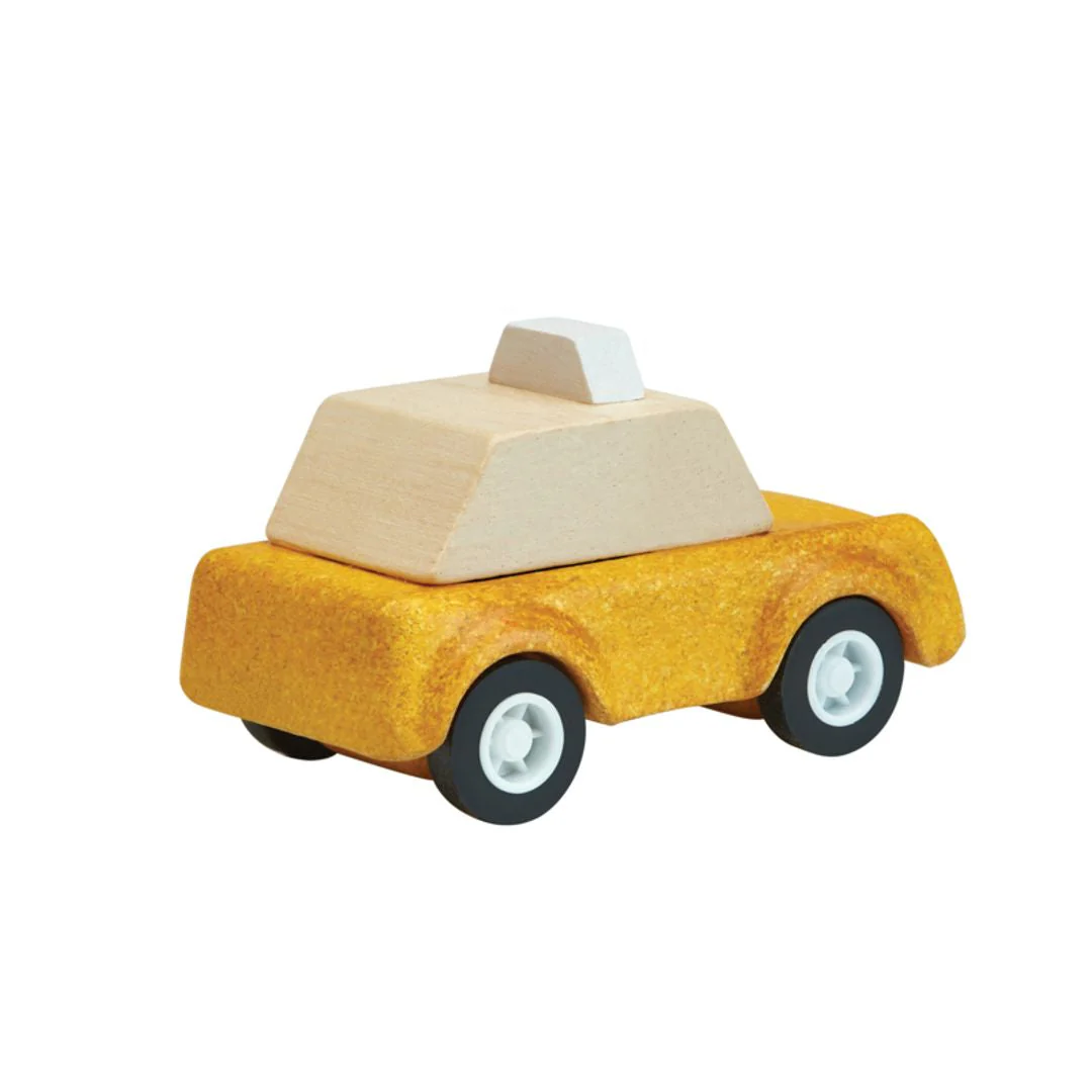 PlanToys Yellow Taxicab - Image 7