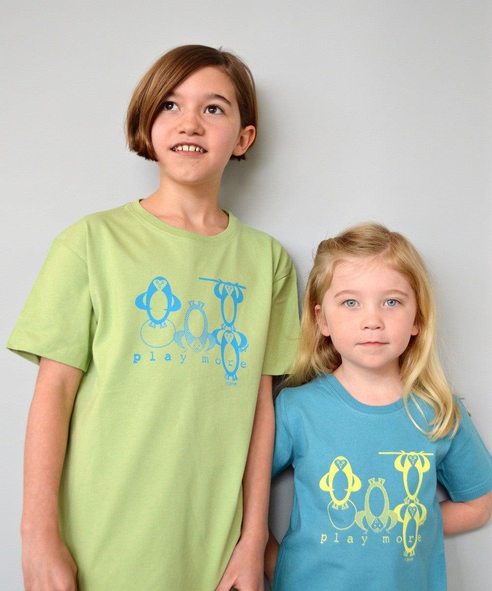 Uni-T "Play More" Penguin T-Shirt for Kids - Image 7