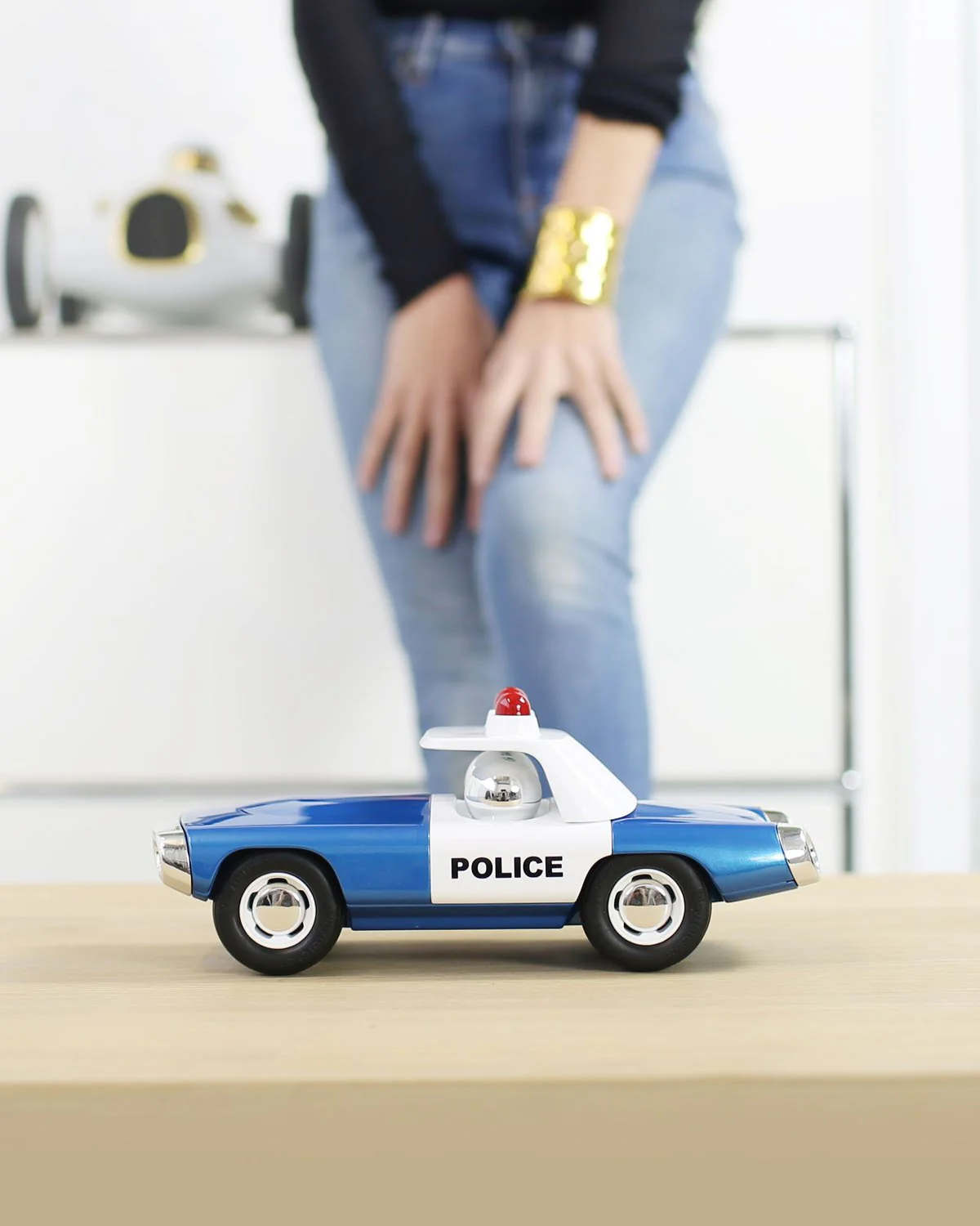 Playforever Car MAVERICK HEAT Police Blue - Image 4