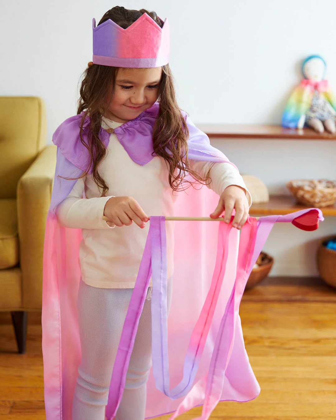 Sarah's Silks Blossom King/Queen Dress Up Set - Image 3
