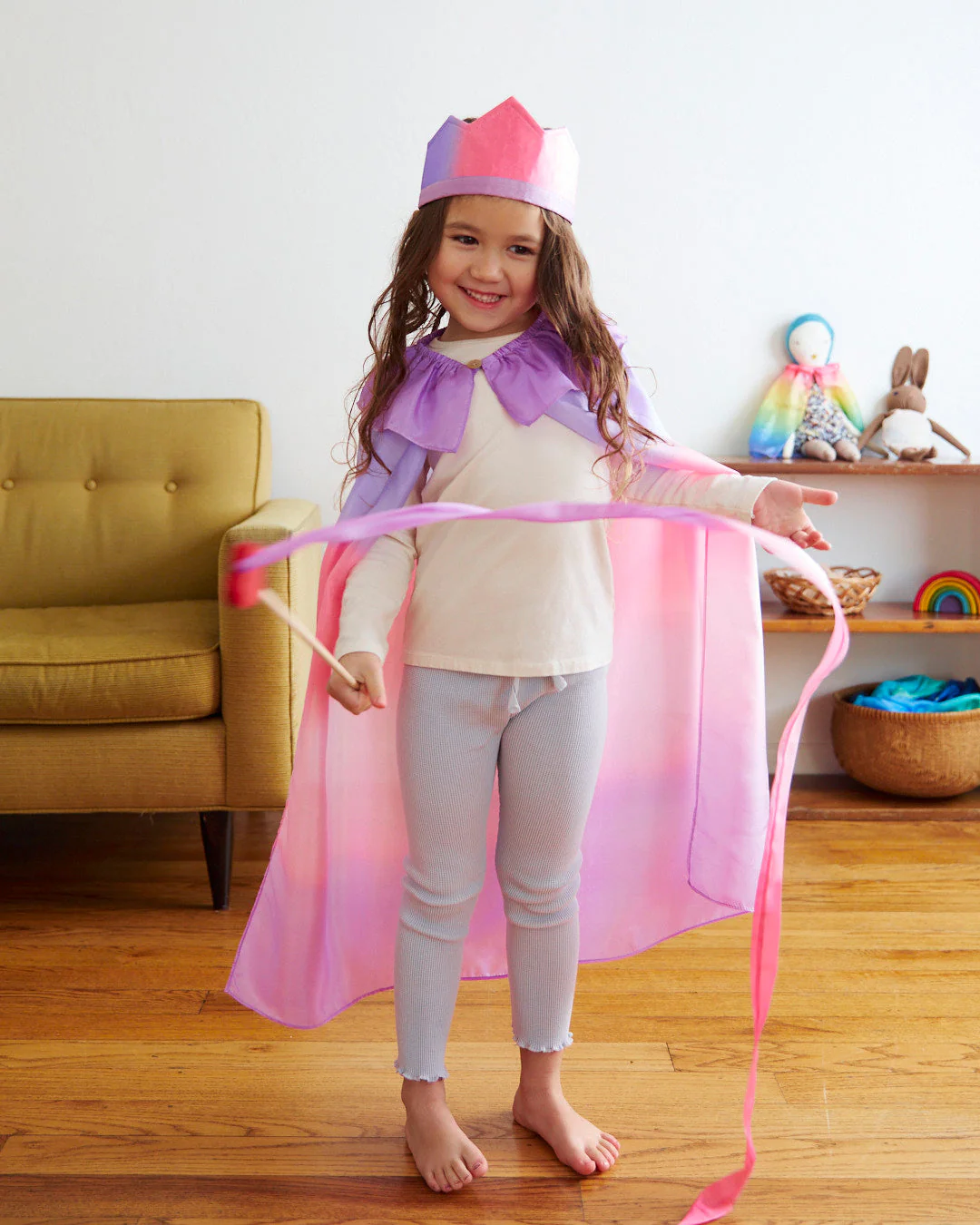 Sarah's Silks Blossom King/Queen Dress Up Set - Image 4