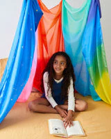 Sarah's Silks Giant Rainbow Playsilk - Image 3