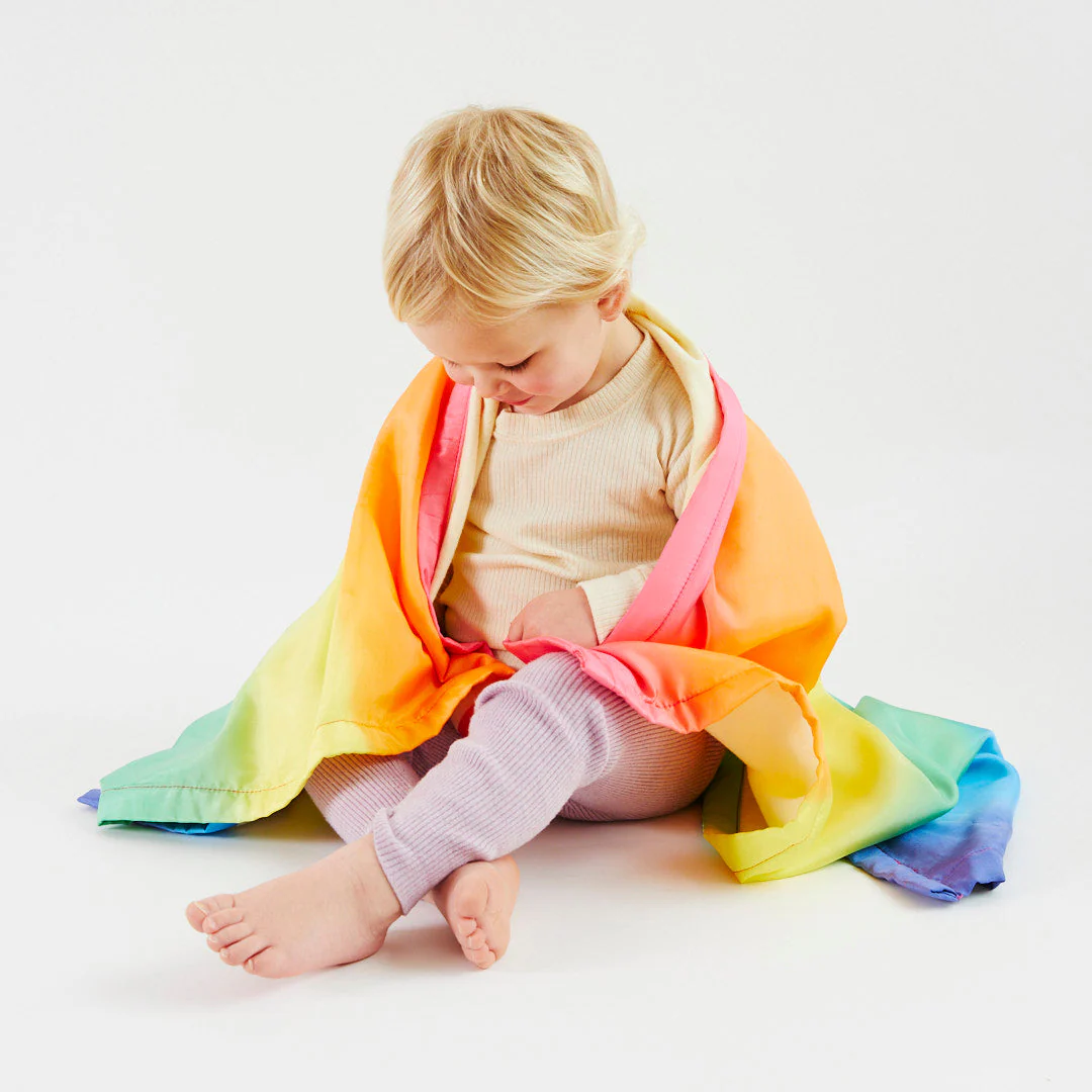 Sarah's Silks Rainbow Baby Blanket - Image 7