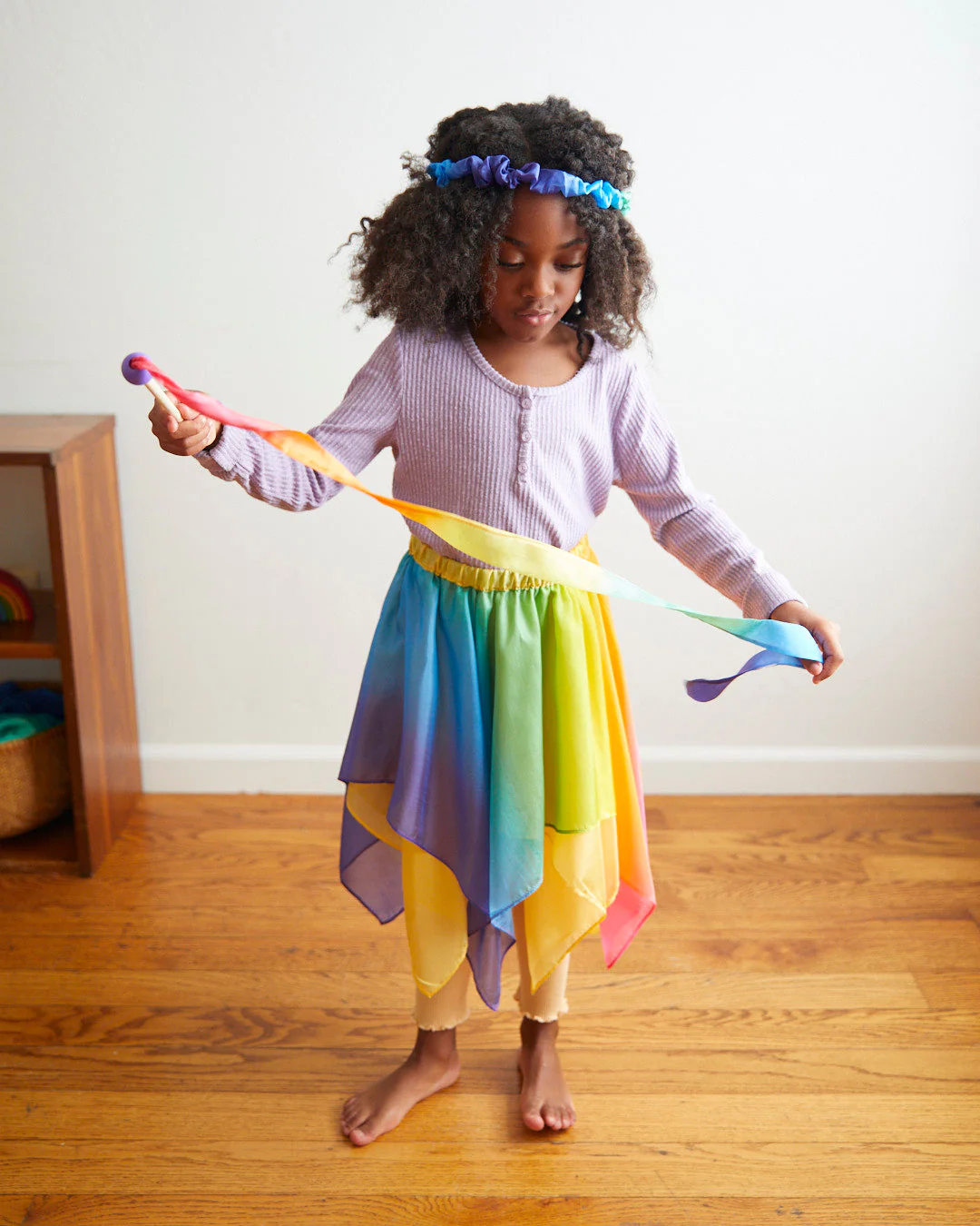 Sarah's Silks Rainbow Fairy Skirt - Image 3