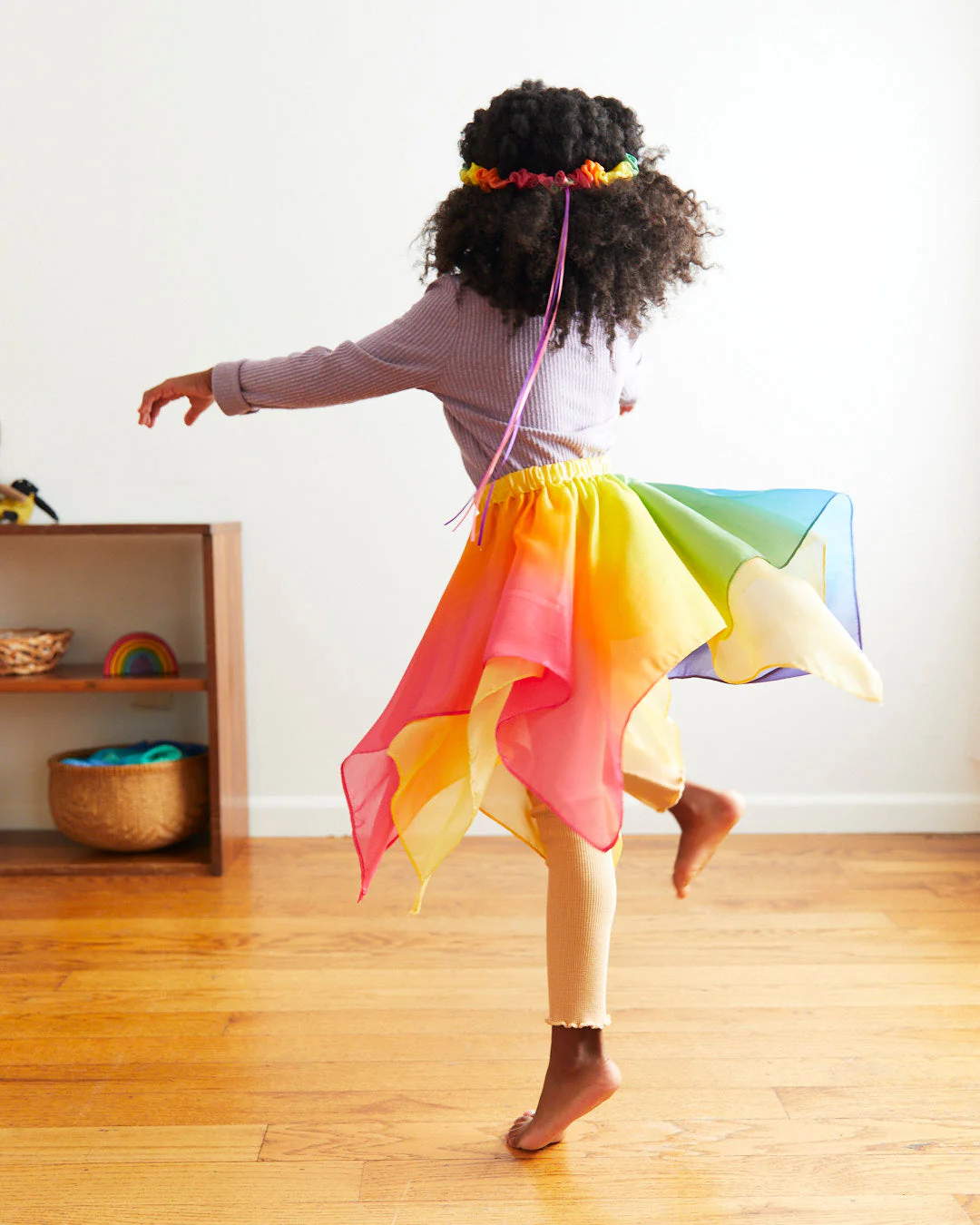 Sarah's Silks Rainbow Fairy Skirt - Image 4